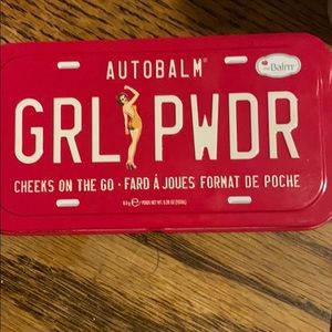 The GRL PWDR AUTOBALM!